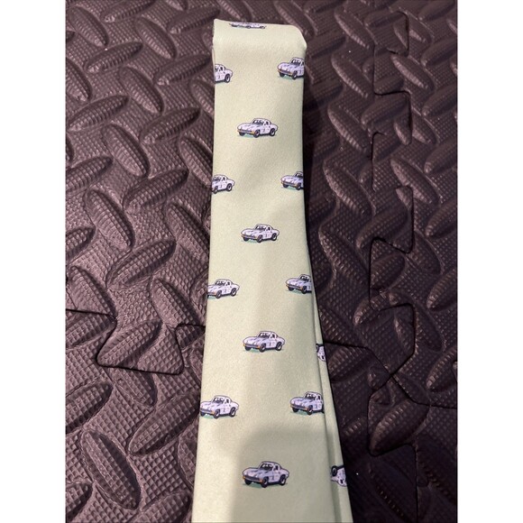 Ultra Rare Vintage Rolex Necktie Monterey Motorsports Reunion Mint Green - Picture 3 of 5